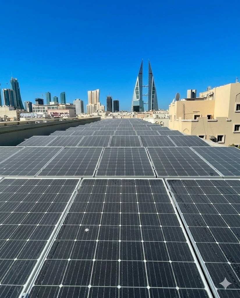 Solar One installation in Bahrain